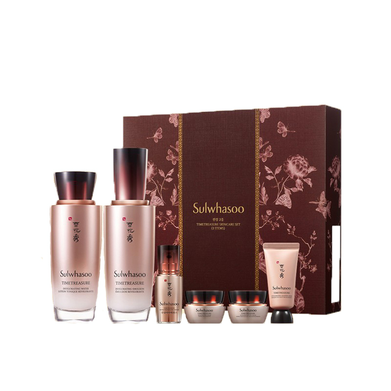 雪花秀 秘时臻金水乳护肤套装