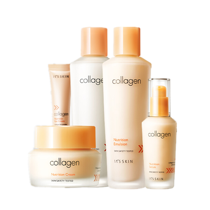 伊思 胶原蛋白弹润保湿护肤套装