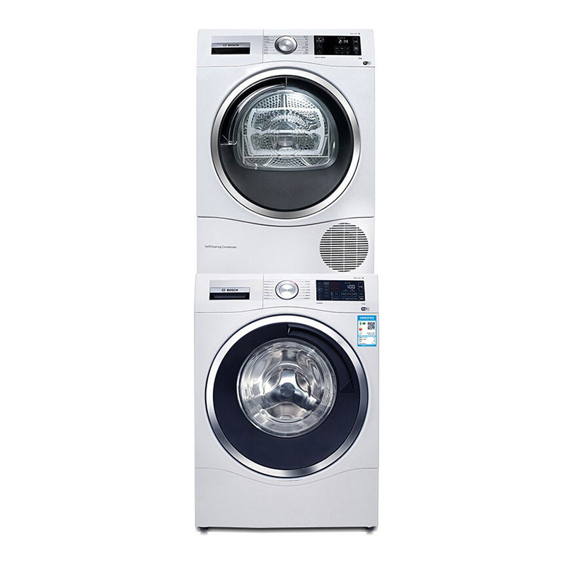 博世低噪音洗烘套装