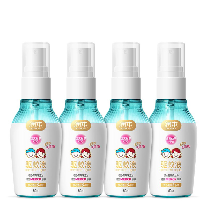 润本 无酒精五香驱蚊液