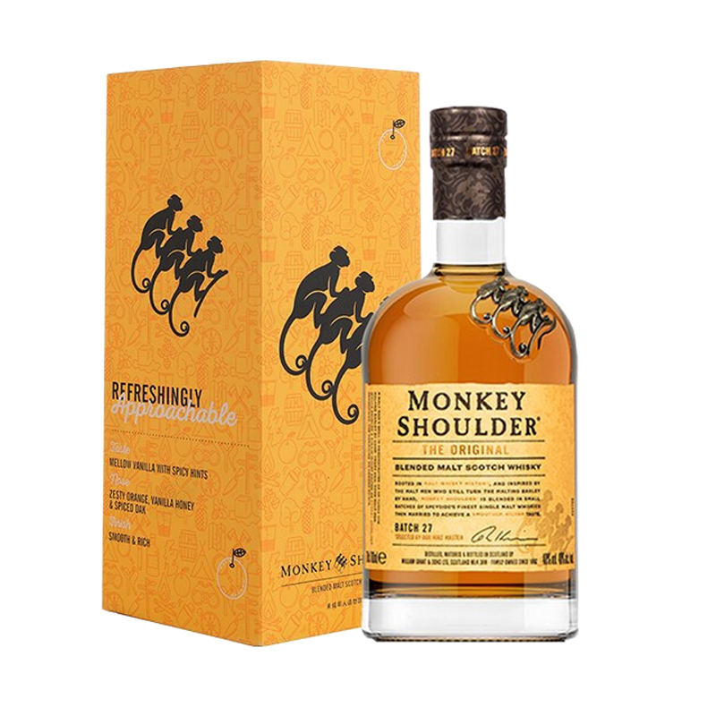 三只猴子 调和苏格兰威士忌