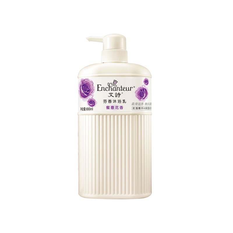 艾诗清新花香沐浴露