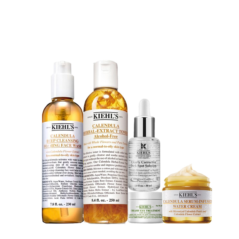 科颜氏 金盏花 护肤套装