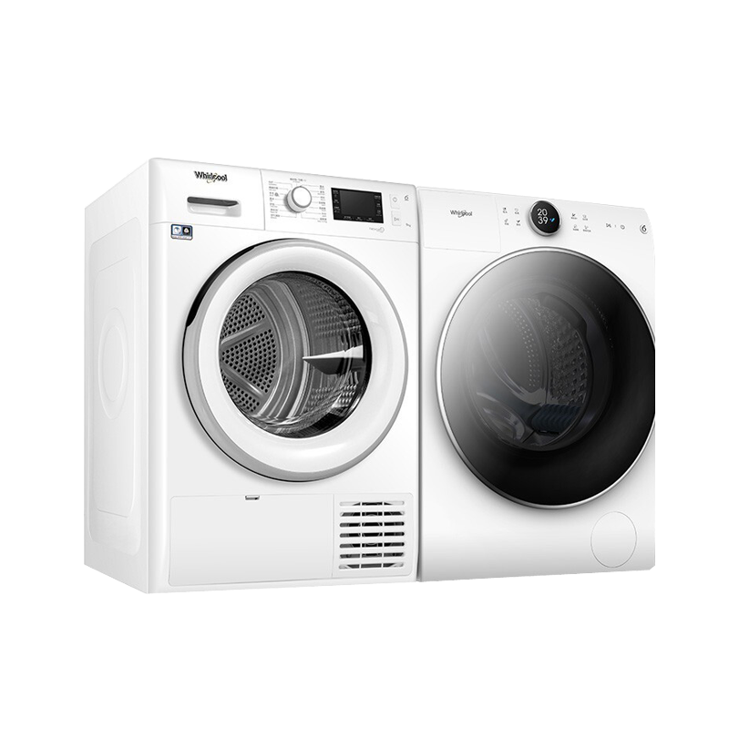 惠而浦臭氧除菌滚筒烘干套装