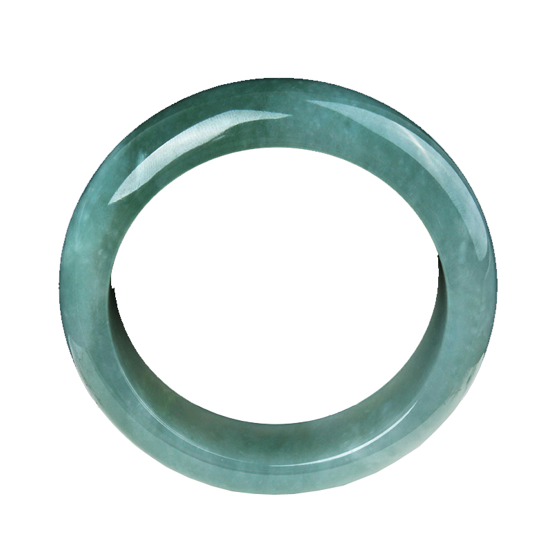 艾选潮品 光滑舒适翡翠手镯