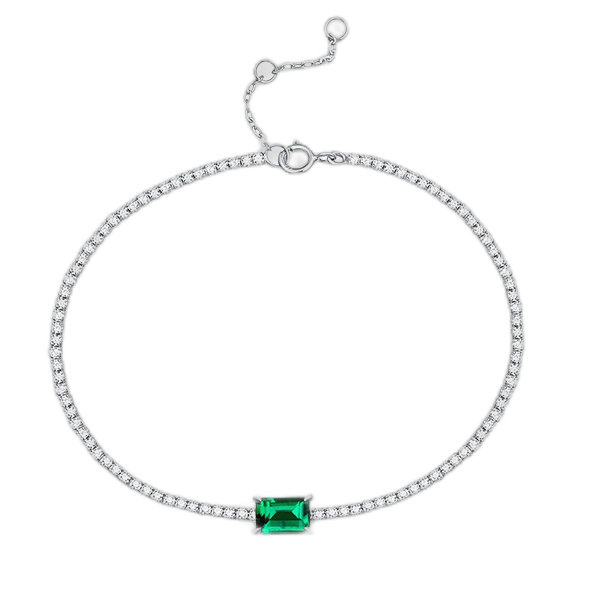 T400 祖母绿宝石手链