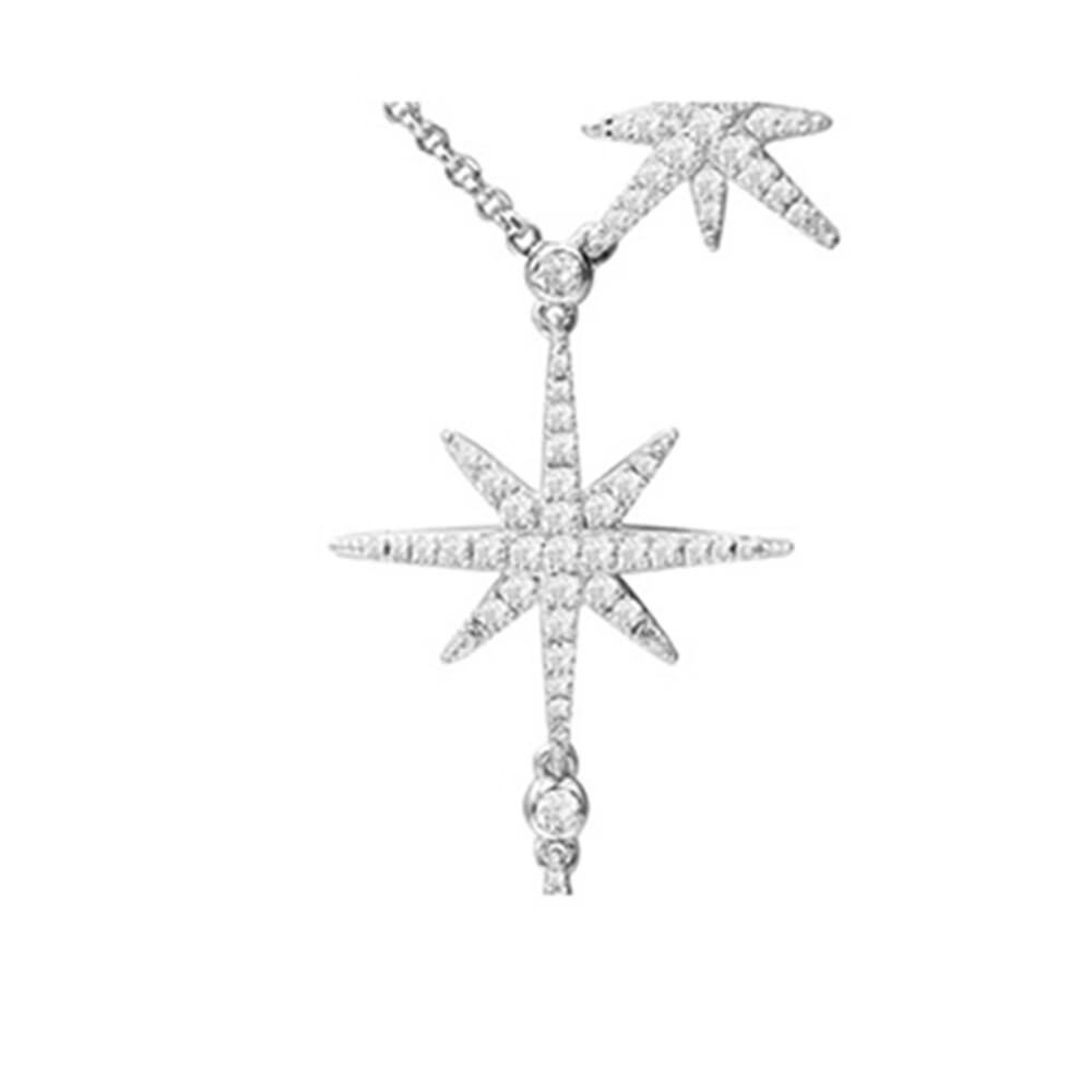 APM 六芒星质银项链