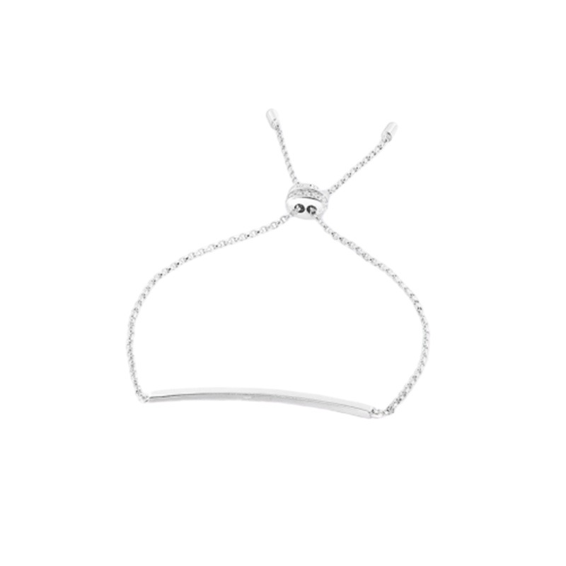 APM 密镶晶钻银手链