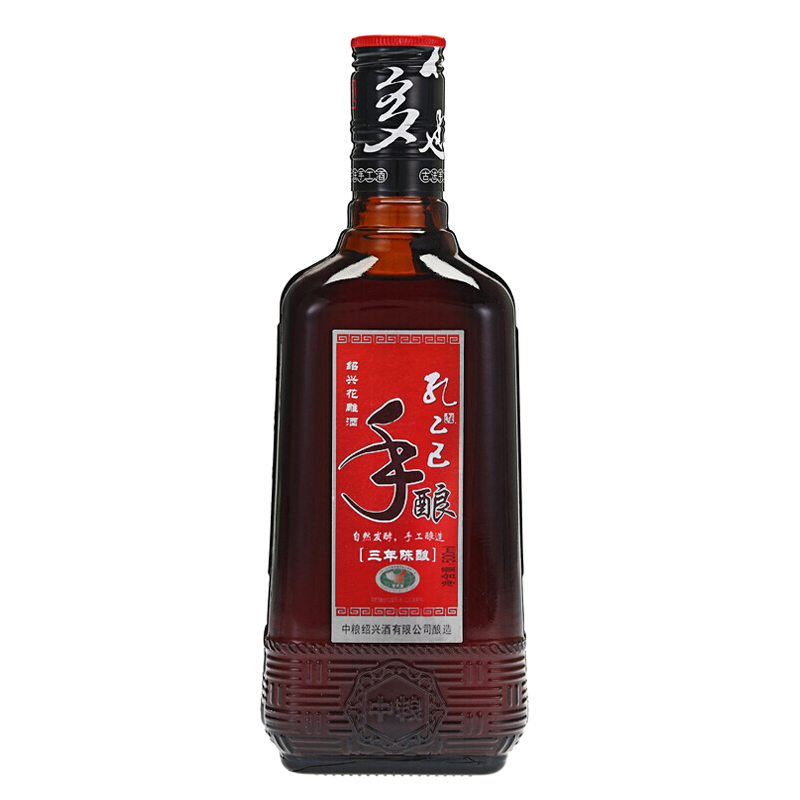 孔乙己 酒液橙黄清亮手酿黄酒