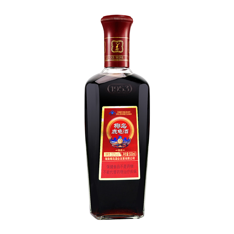 椰岛 大容量33度鹿龟酒