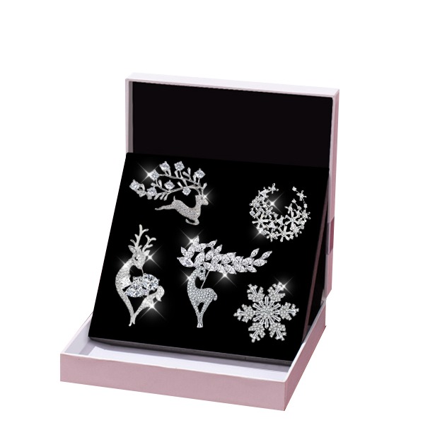 桑玛 一鹿有你胸针