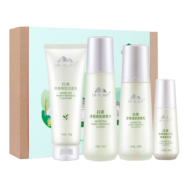 植物医生 白茶净颜细致护肤套装