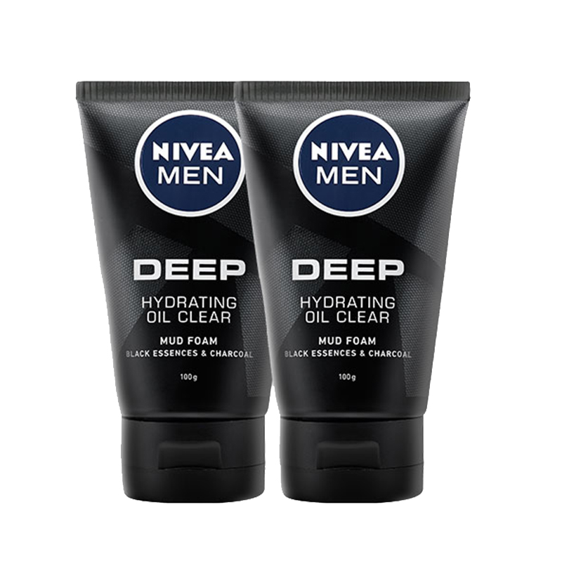 妮维雅 深黑控油保湿洁面乳