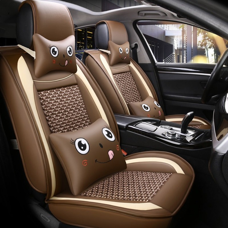 致橡树 冰丝衍绣 汽车坐垫