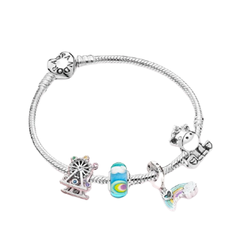 潘多拉 925银梦幻乐园手链