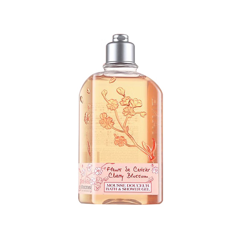 欧舒丹樱花香沐浴露