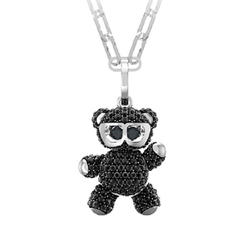 施华洛世奇 泰迪熊项链
