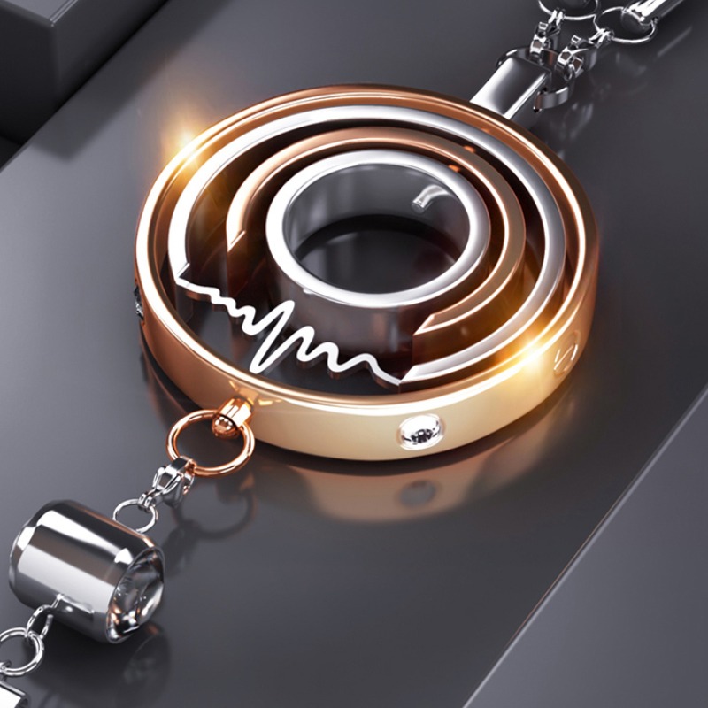 腾韵 菱形皮革纹 挂饰