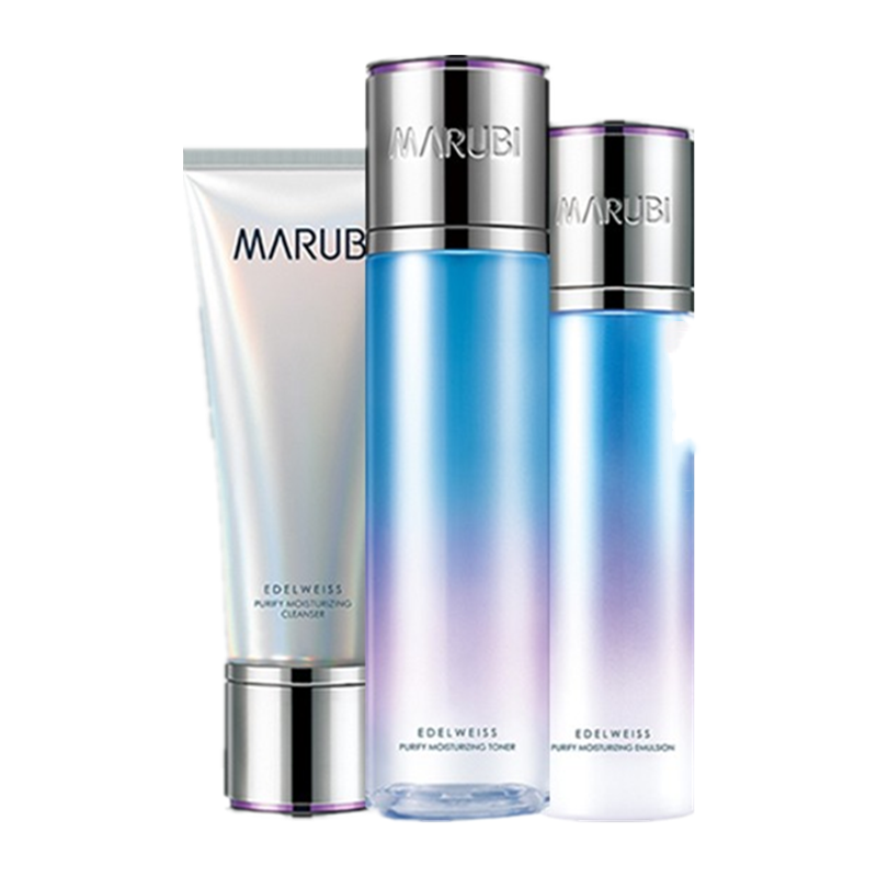 丸美 雪绒花保湿套装