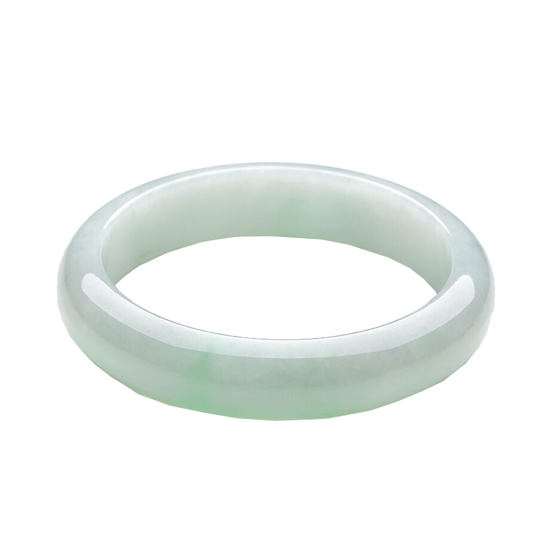 可玉可求 圆柱 翡翠手镯