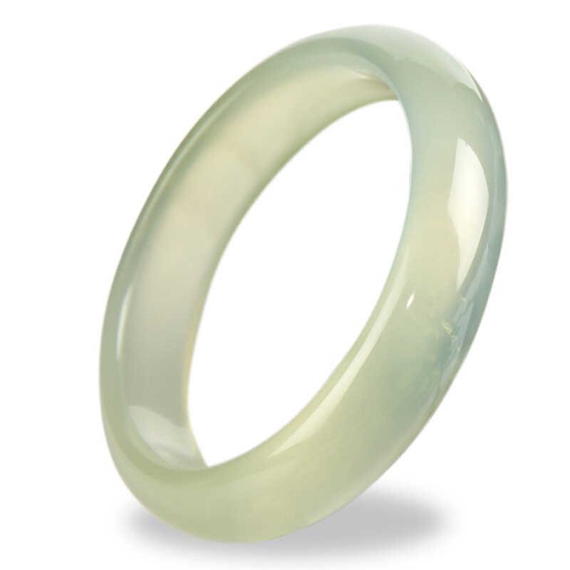 荷玉情缘 打磨光滑手镯