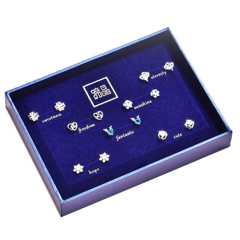 缔晶 一周纯银 耳饰