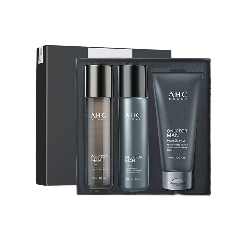 AHC润泽控油护肤套装