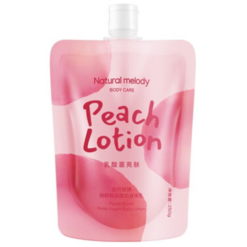 自然旋律水蜜桃滋润身体乳