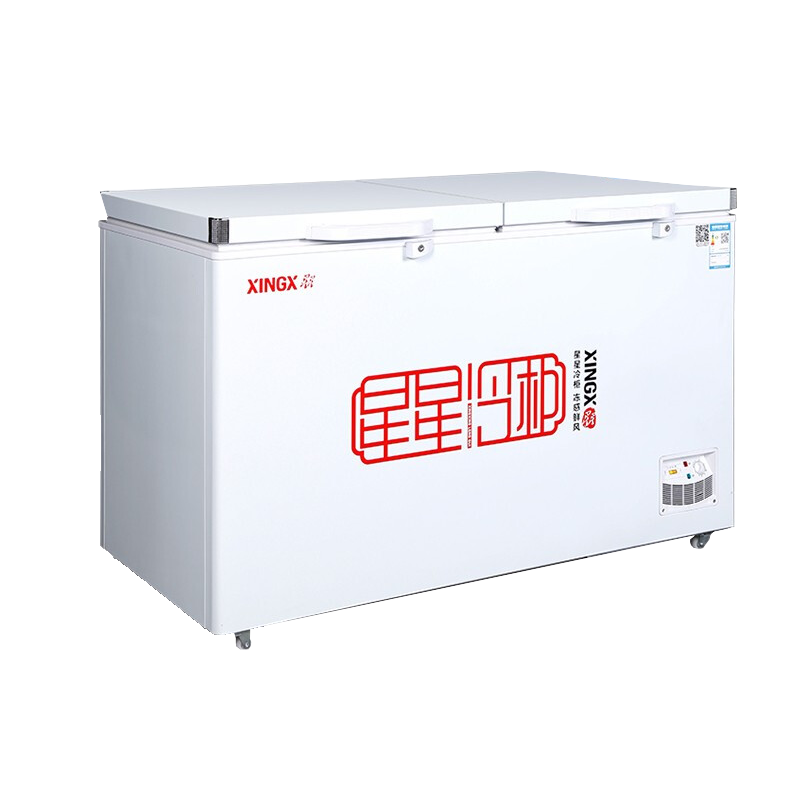 星星卧式晶钻门角冷柜