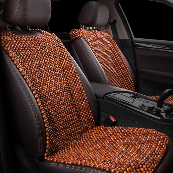 恒源祥花梨木珠汽车座垫