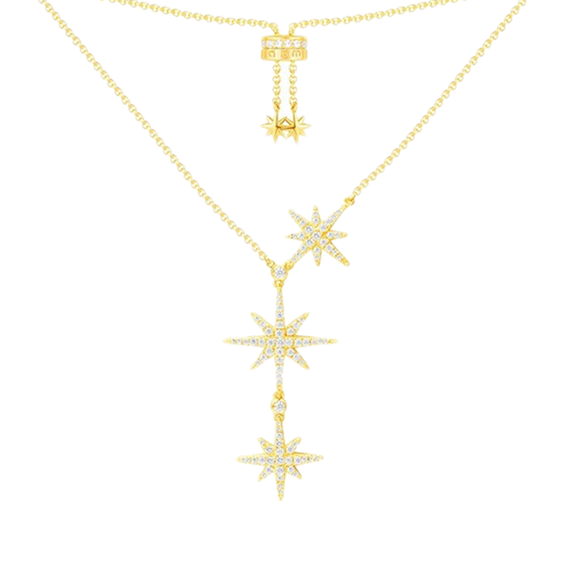 APM三流星情侣项链