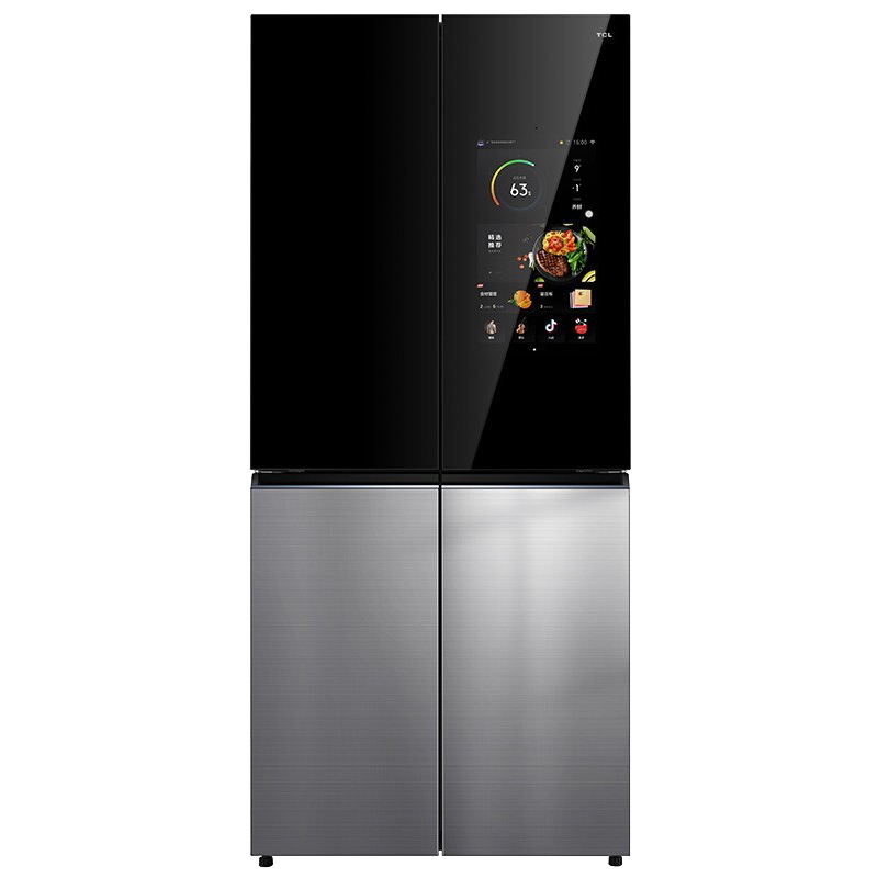 TCL 对开急冷智屏冰箱