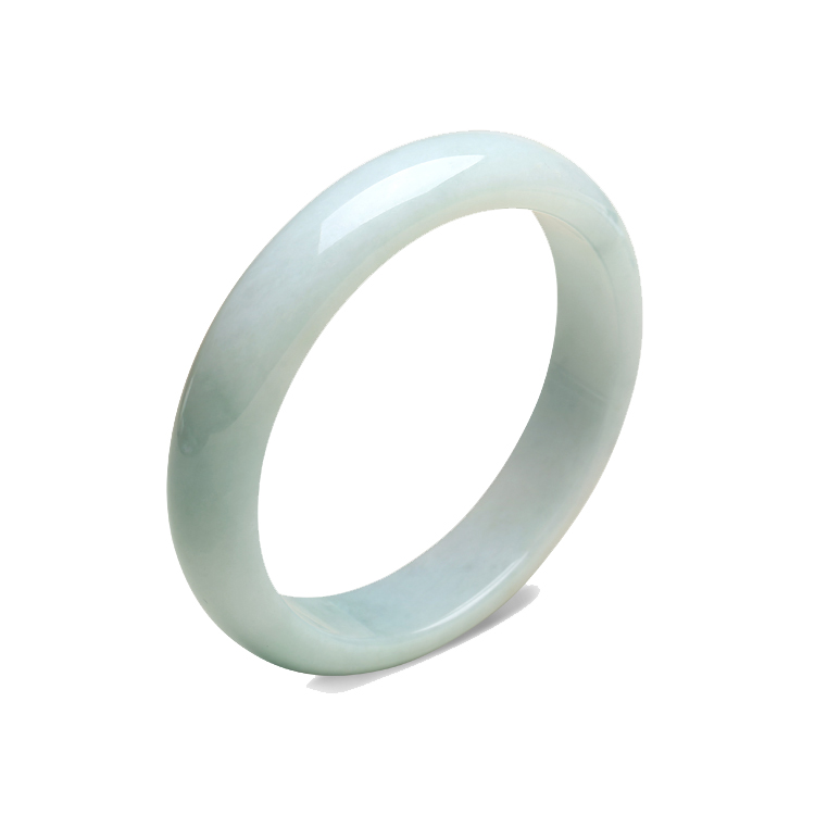 印象眸 圆润弧形翡翠手镯