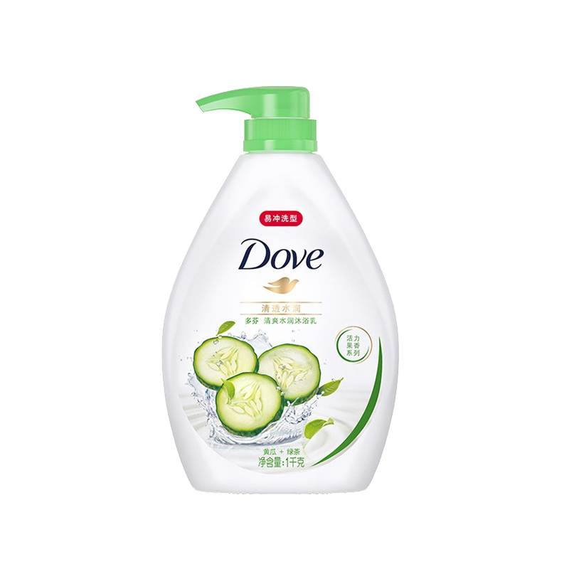 多芬 清透水润清爽锁水沐浴露
