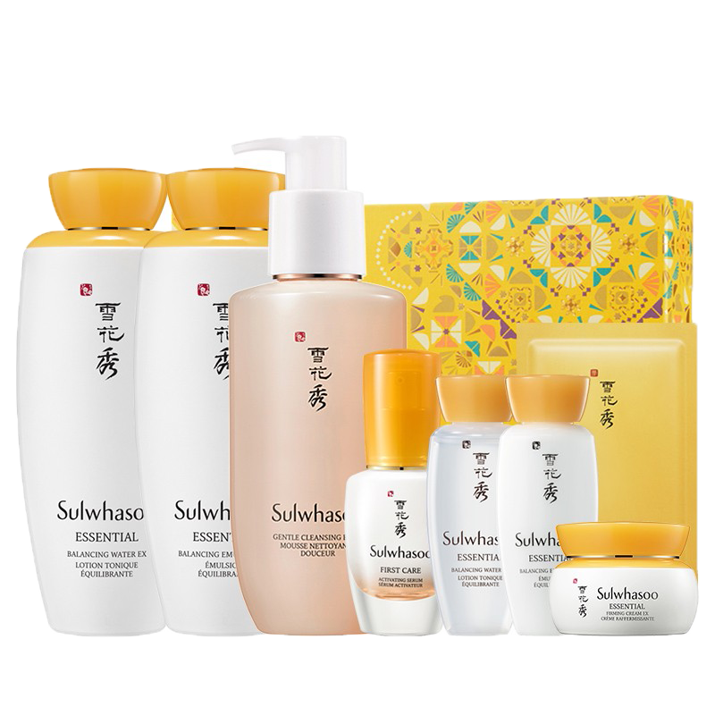 雪花秀 润颜保湿 护肤套装