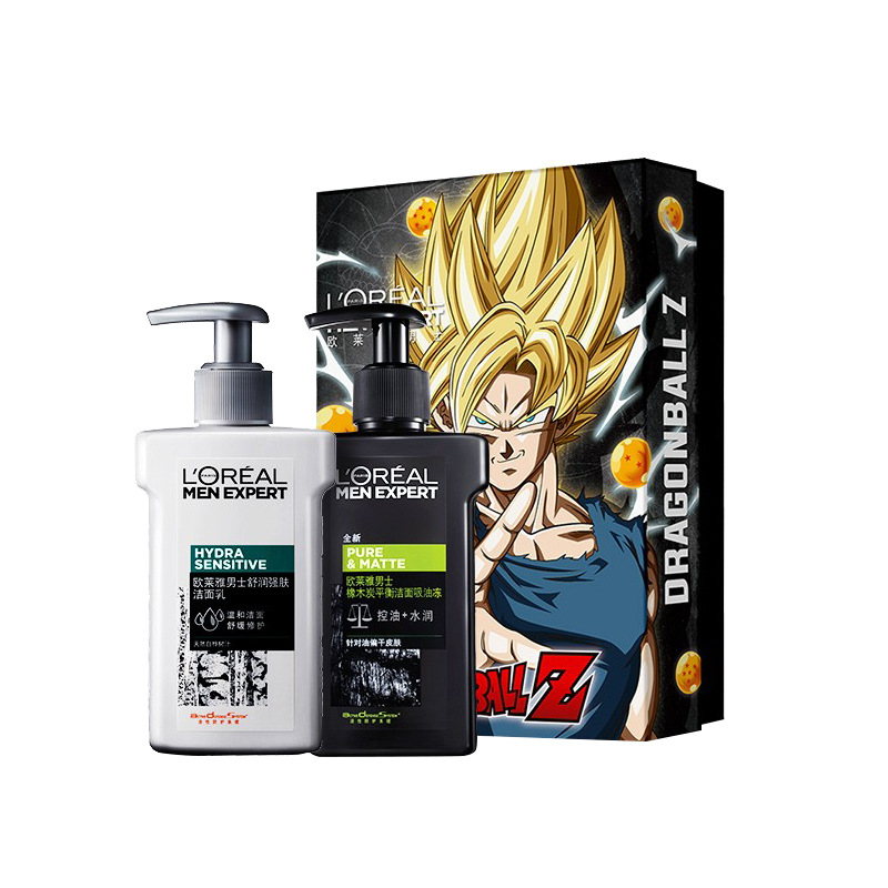 欧莱雅 七龙珠礼盒装男士洁面乳