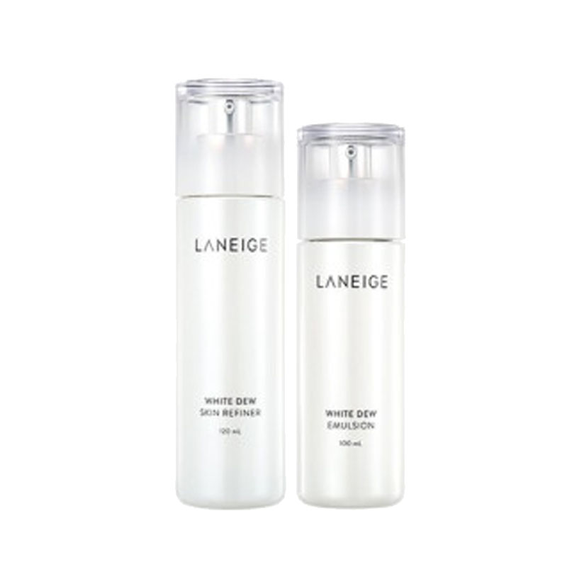 兰芝 臻白晶透细肤护肤套装