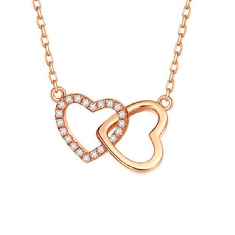 迪后 心心相印 项链