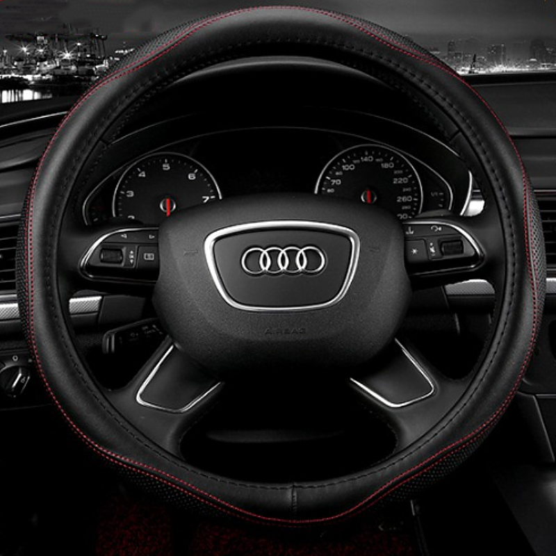 卡佳 新款真皮汽车方向盘套