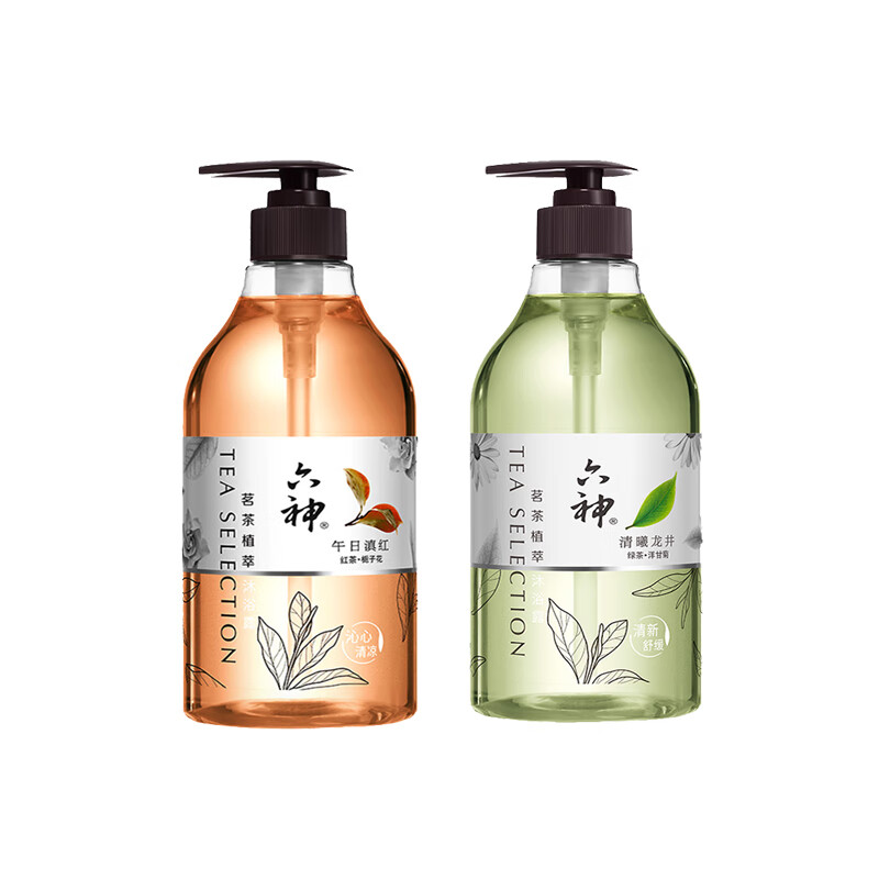 六神 改善痘痘茗茶植萃沐浴露