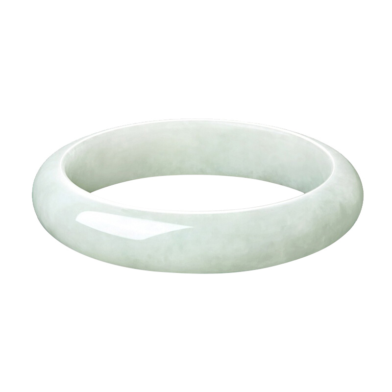 周大福 温润儒雅 翡翠玉镯