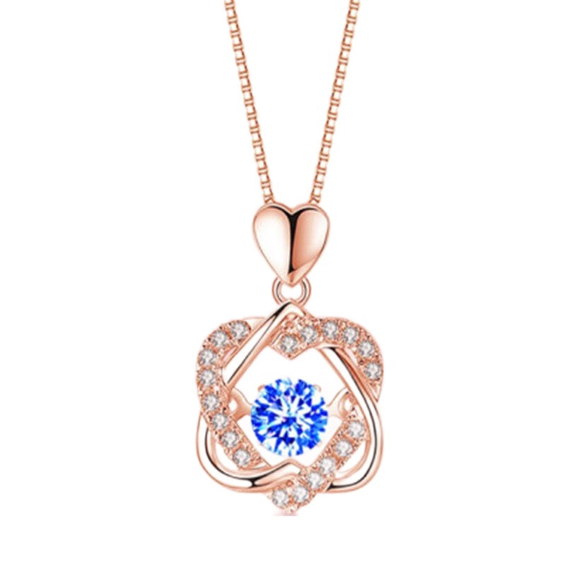 迪梵诗 铂金吊坠 项链