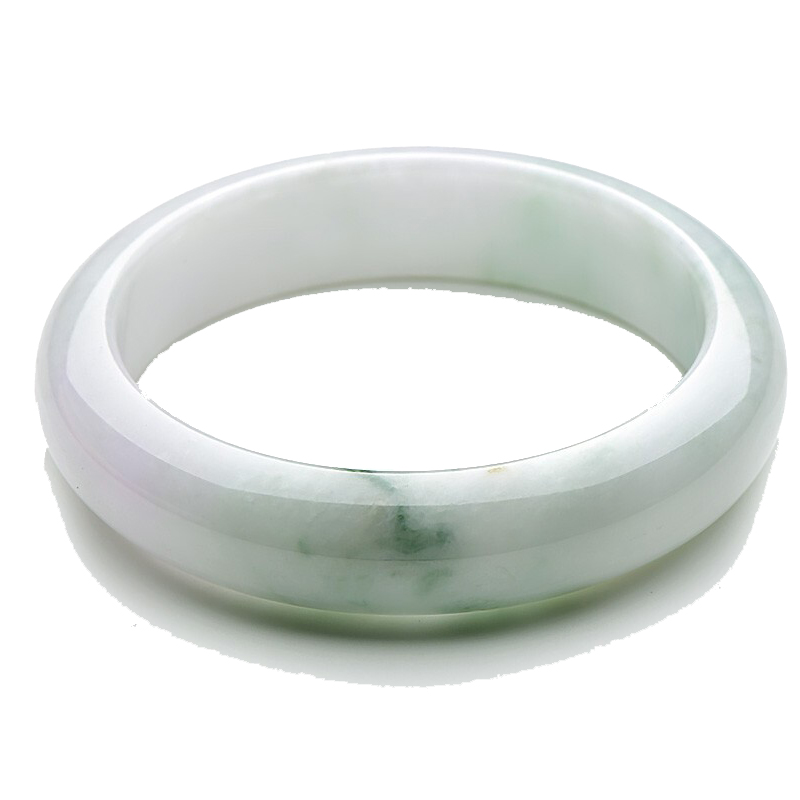 可玉可求 冰底翡翠玉镯