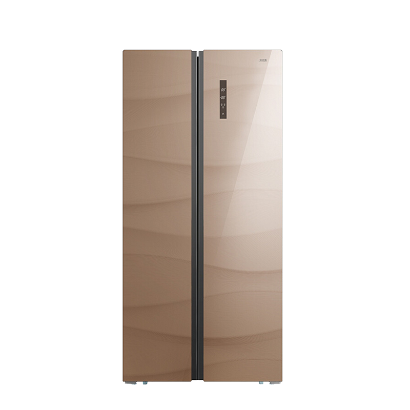 美菱流沙金棕对开门电冰箱