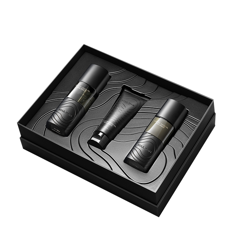 极男 男士美白植萃平衡套装