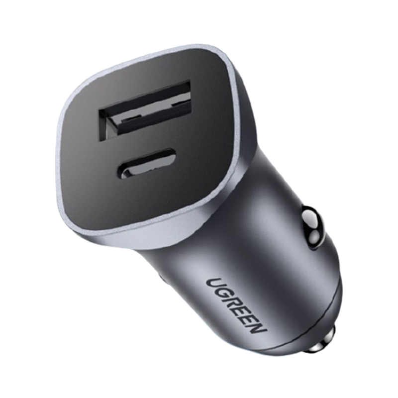 绿联 双口快充车载充电器