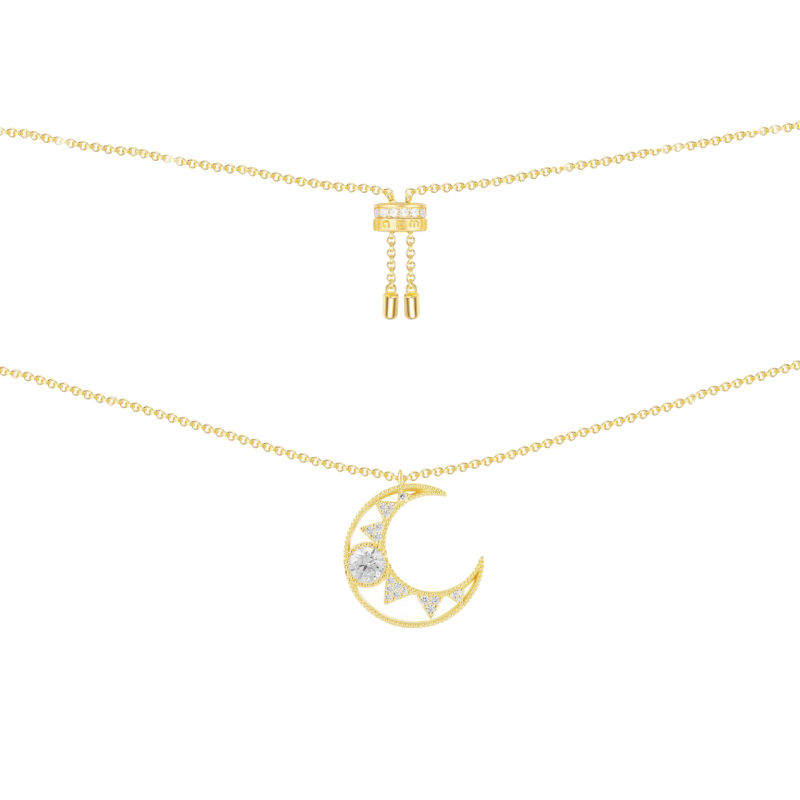 APM 梦幻星月 项链