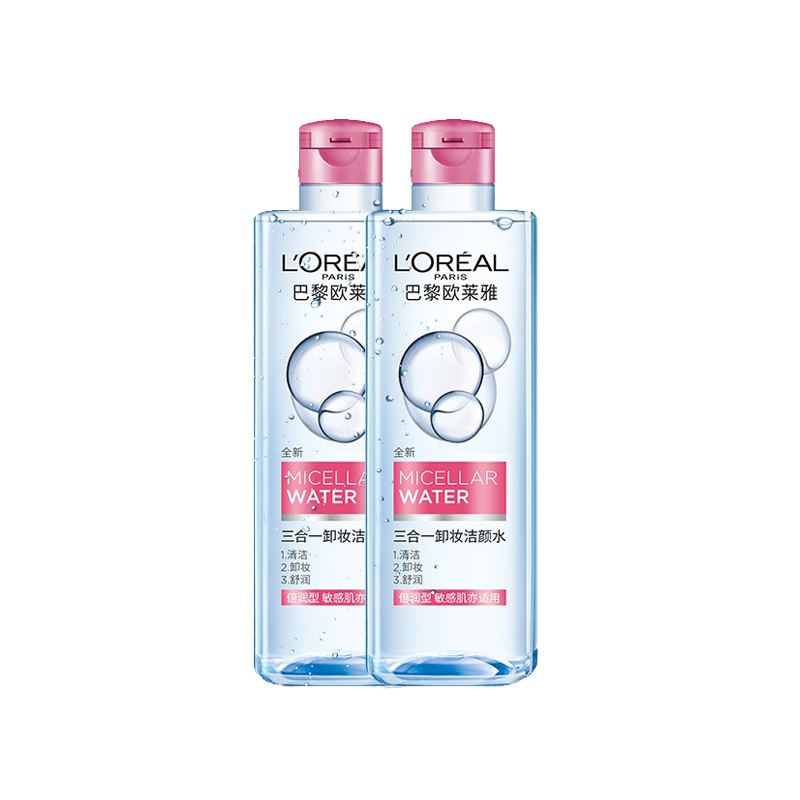 欧莱雅 倍润舒缓净肤卸妆水
