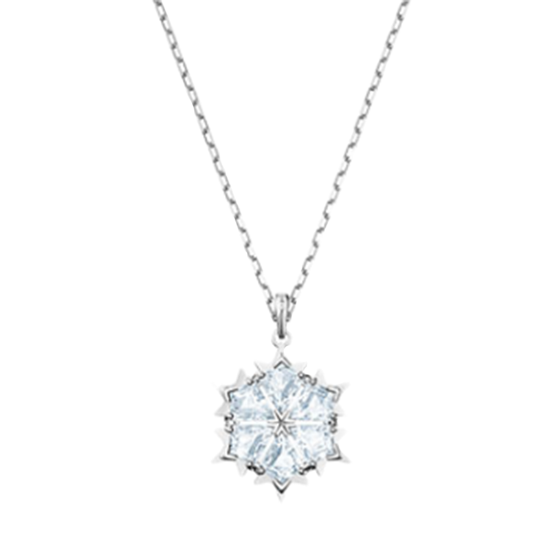 施华洛世奇 耀动雪花项链