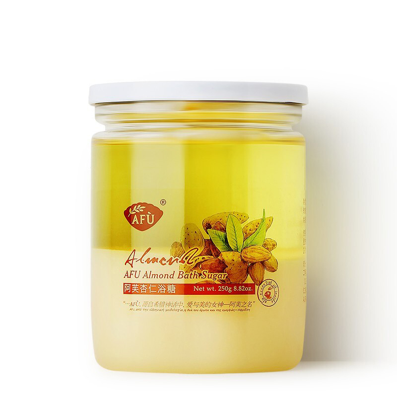阿芙杏仁浴糖磨砂膏